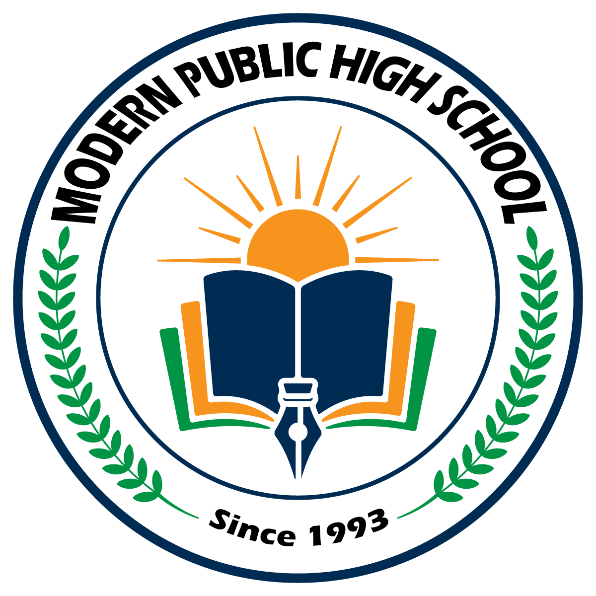 Modern Public High School Logo